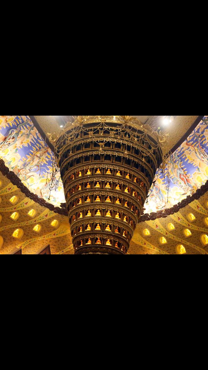 旅行#南京牛首山佛顶宫有最奢华最金碧辉煌的寺院殿堂之称