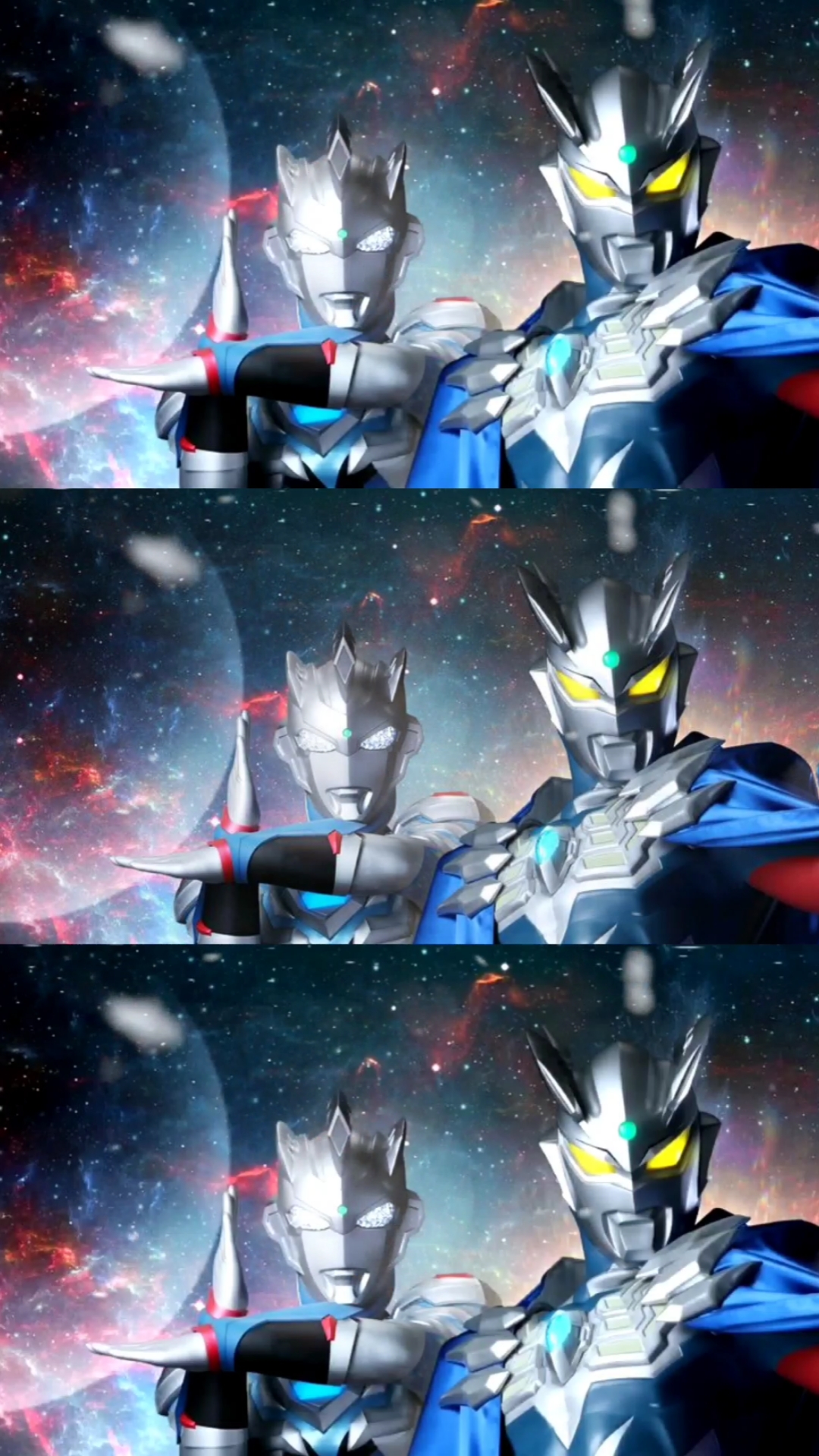 奥特曼#赛罗奥特曼和泽塔奥特曼