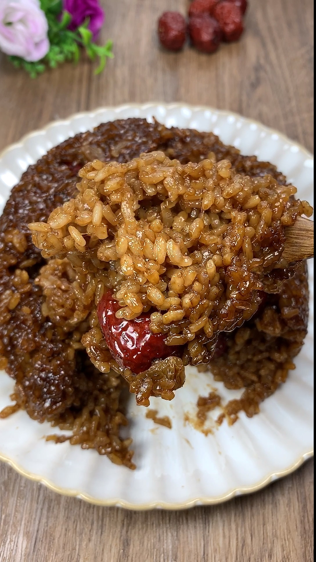 女人要对自己好点,软糯香甜的红糖糯米饭送给你