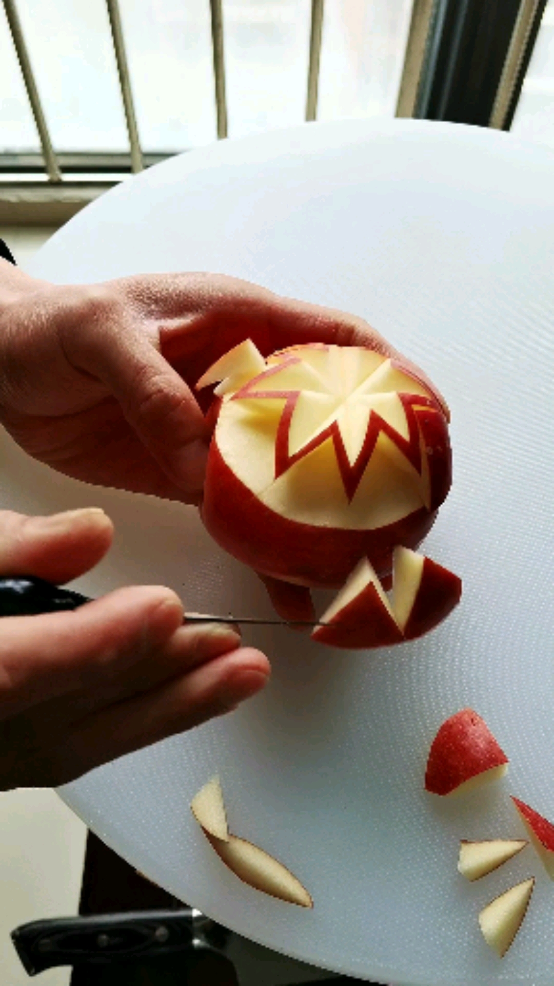 苹果创意切法今天你学会了吗