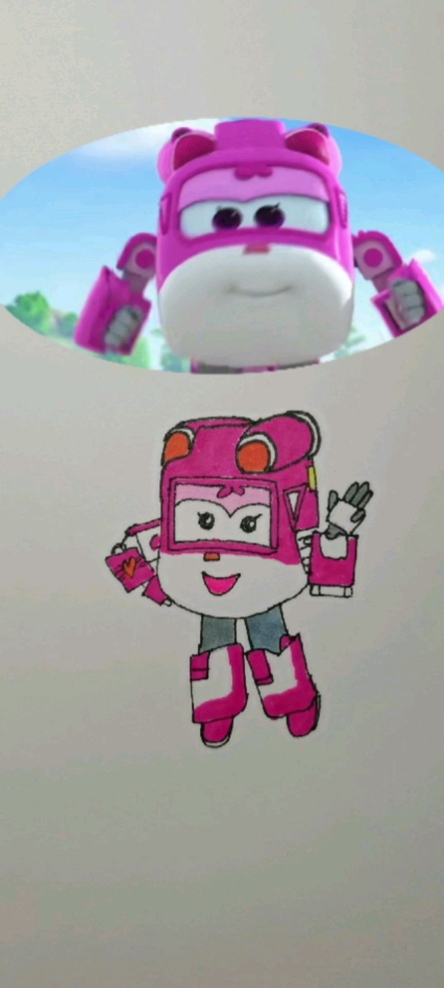 全民最牛手艺人#超级飞侠小爱简笔画-度小视