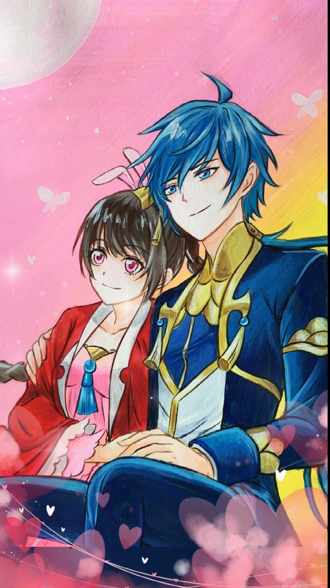 斗罗大陆其实漫画版的唐三小舞其实也很好看我给你画画吧