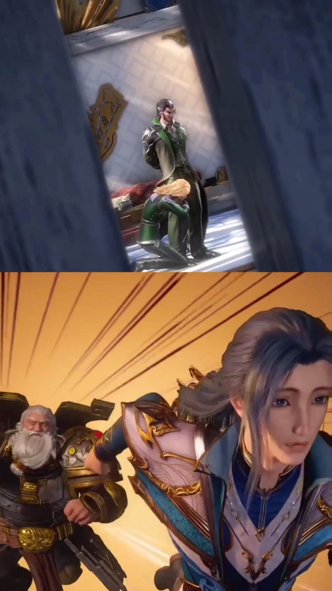 戴沐白与弗兰德,唐三与楼高,这两对也太搞笑了