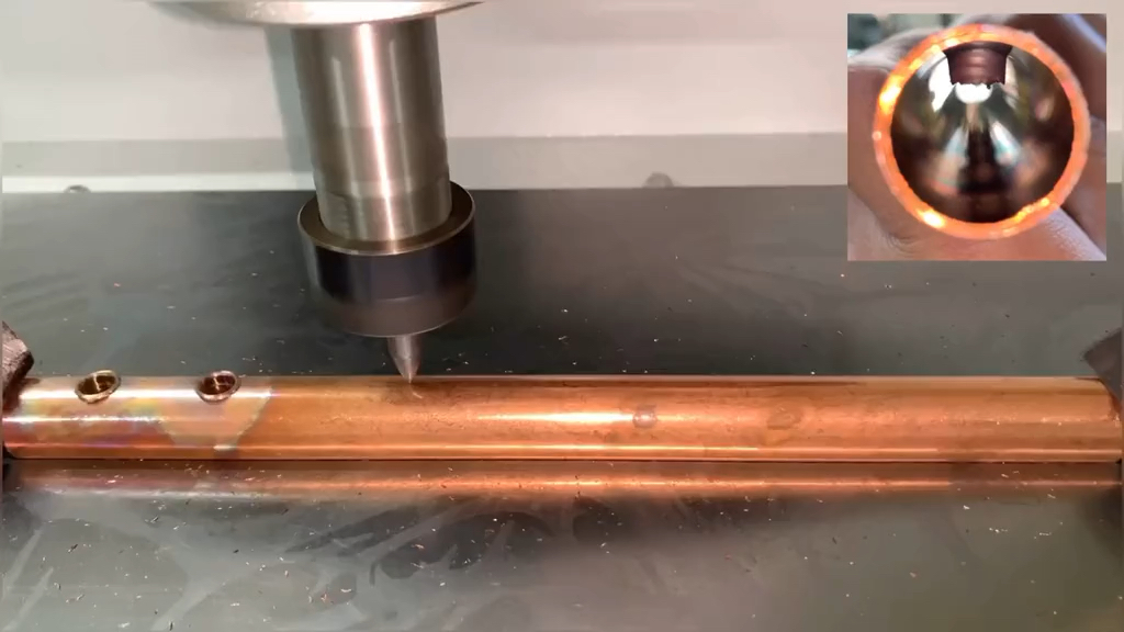 紫铜热熔钻孔机