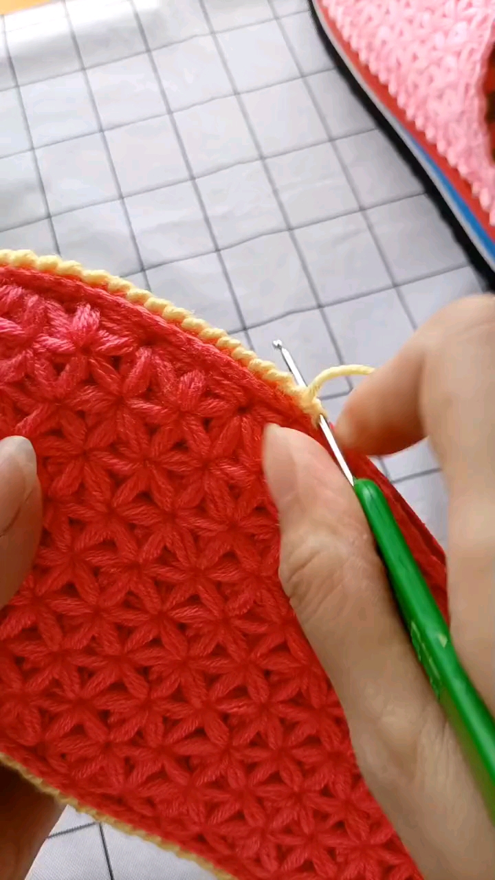 倒钩短针走一圈