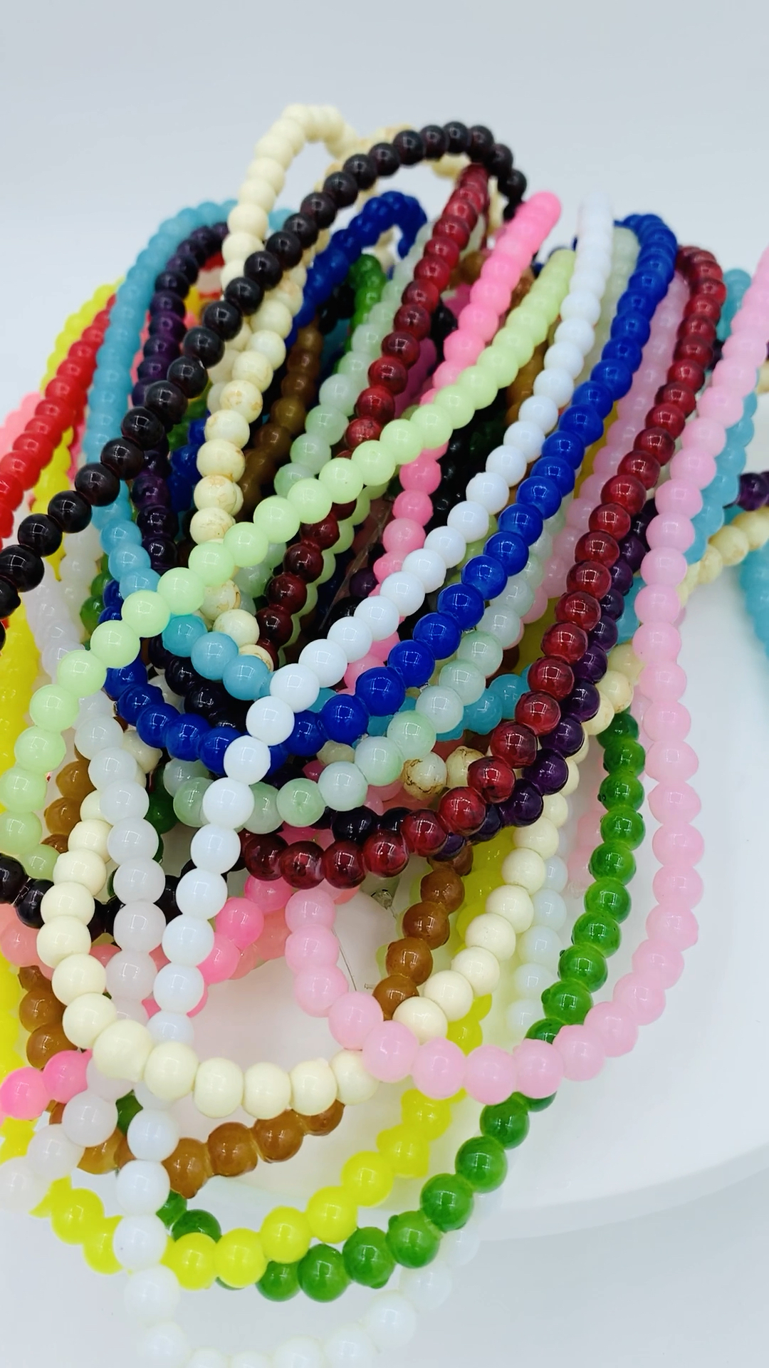 800082-8mm玻璃珠.#义乌小商品#小商品#陆零#共享货源#手工串珠