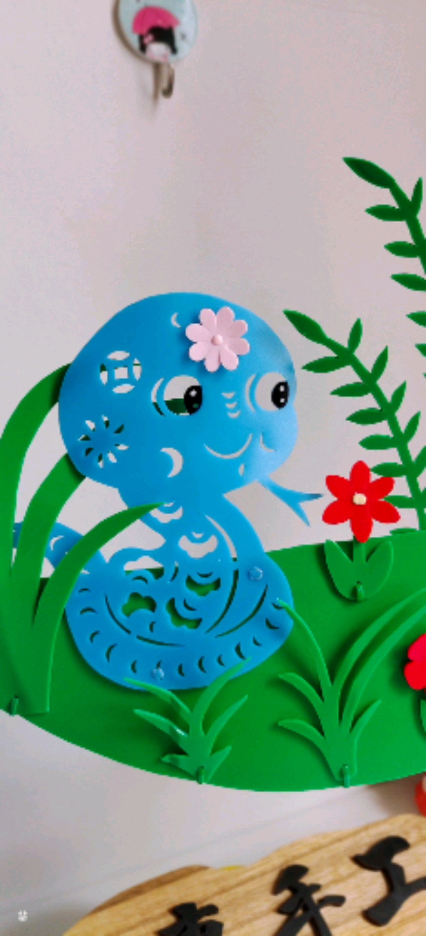 手工制作#洗衣液瓶子改造挂件《蛇》-全民小视频