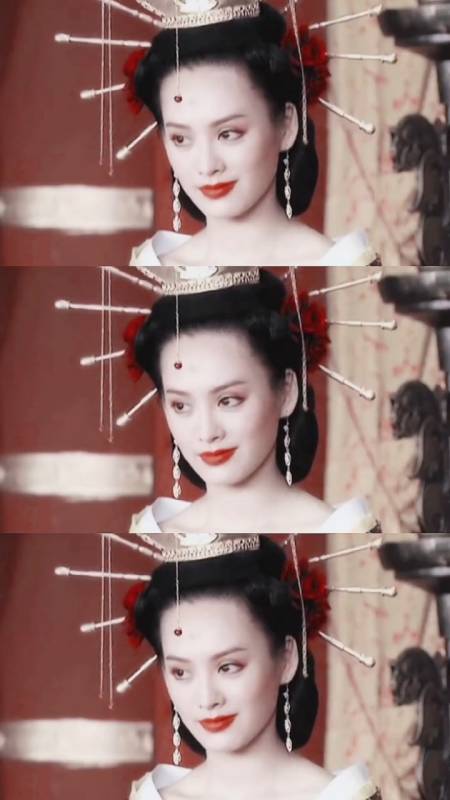 宁静#从小美到大是种什么体验啊,真的是明艳动人的野性美,这个古装