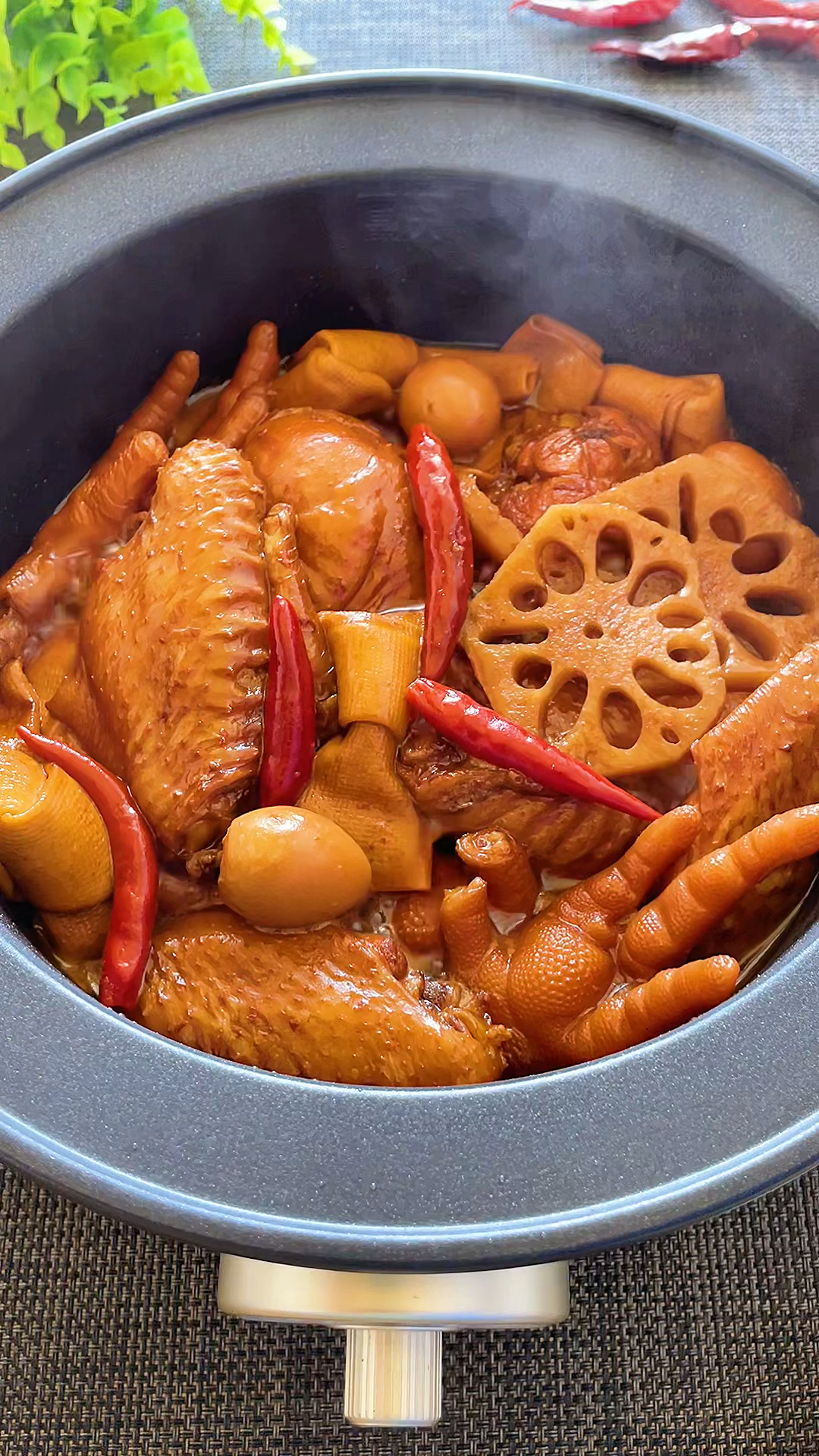 在家卤的鸡翅鸡爪简单好吃软烂入味想吃什么卤什么