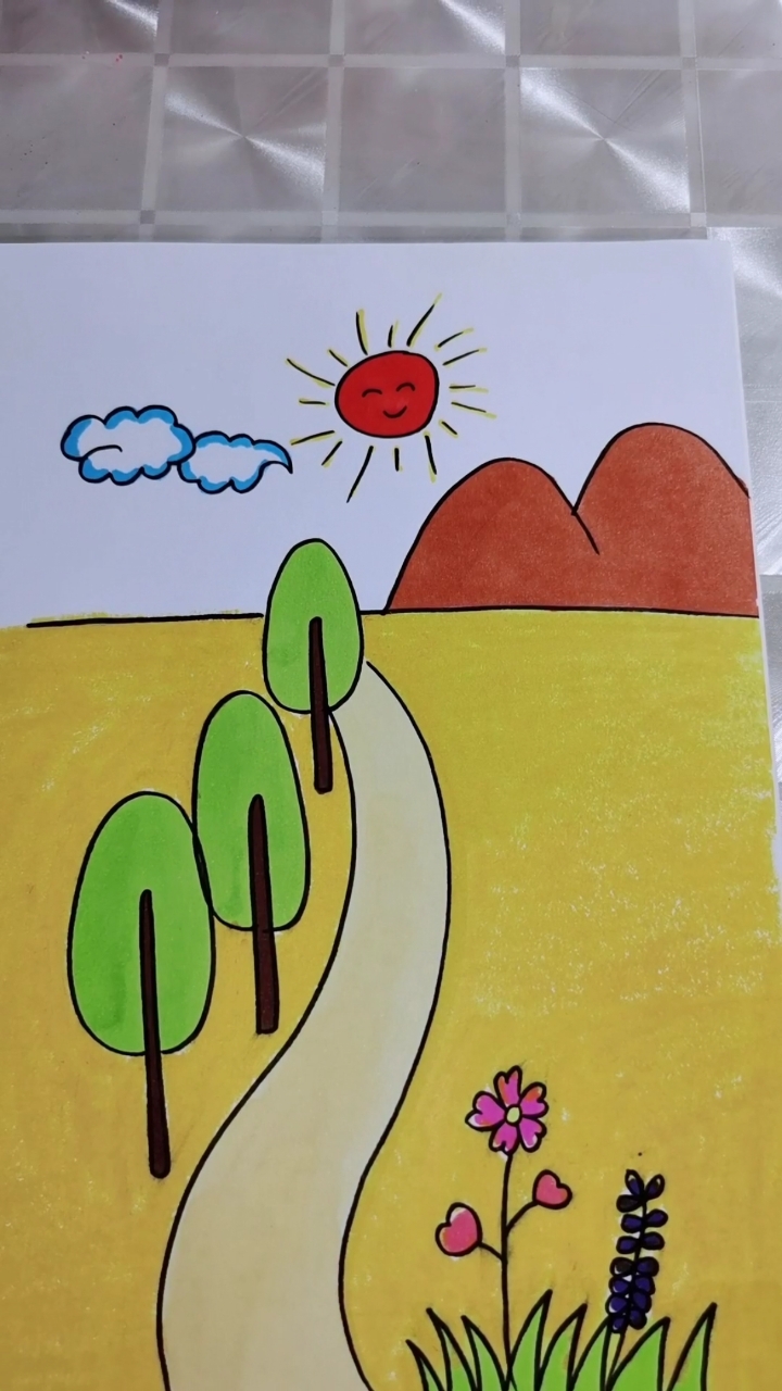 简单风景画