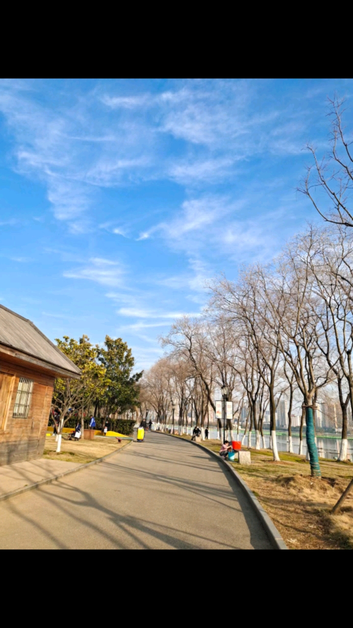 武汉东湖的冬天,太美了!