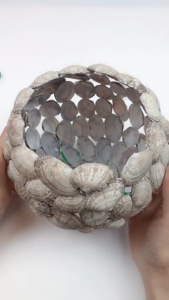 创意手工diy#上个花甲壳视频火了,这次来个升级版的,保证一看你就会