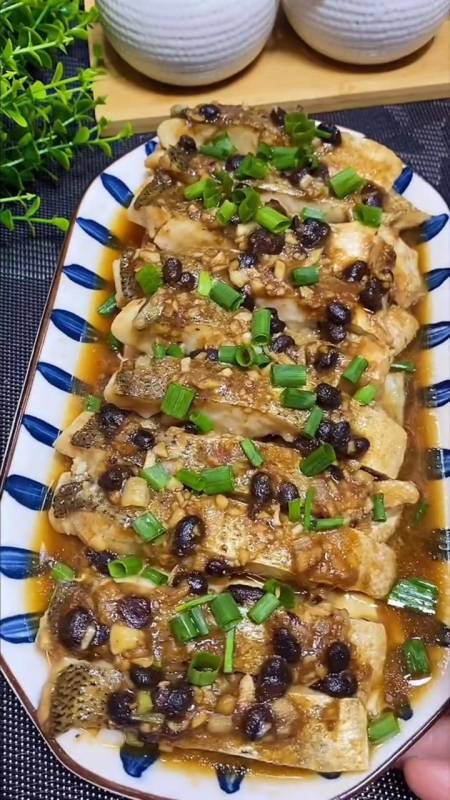 看8菜有食欲#家常菜豆豉蒸鱼块