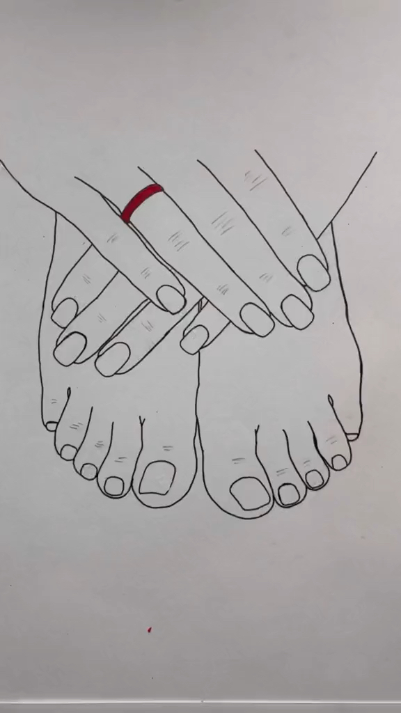 我要上热门#指甲涂色艺术制作