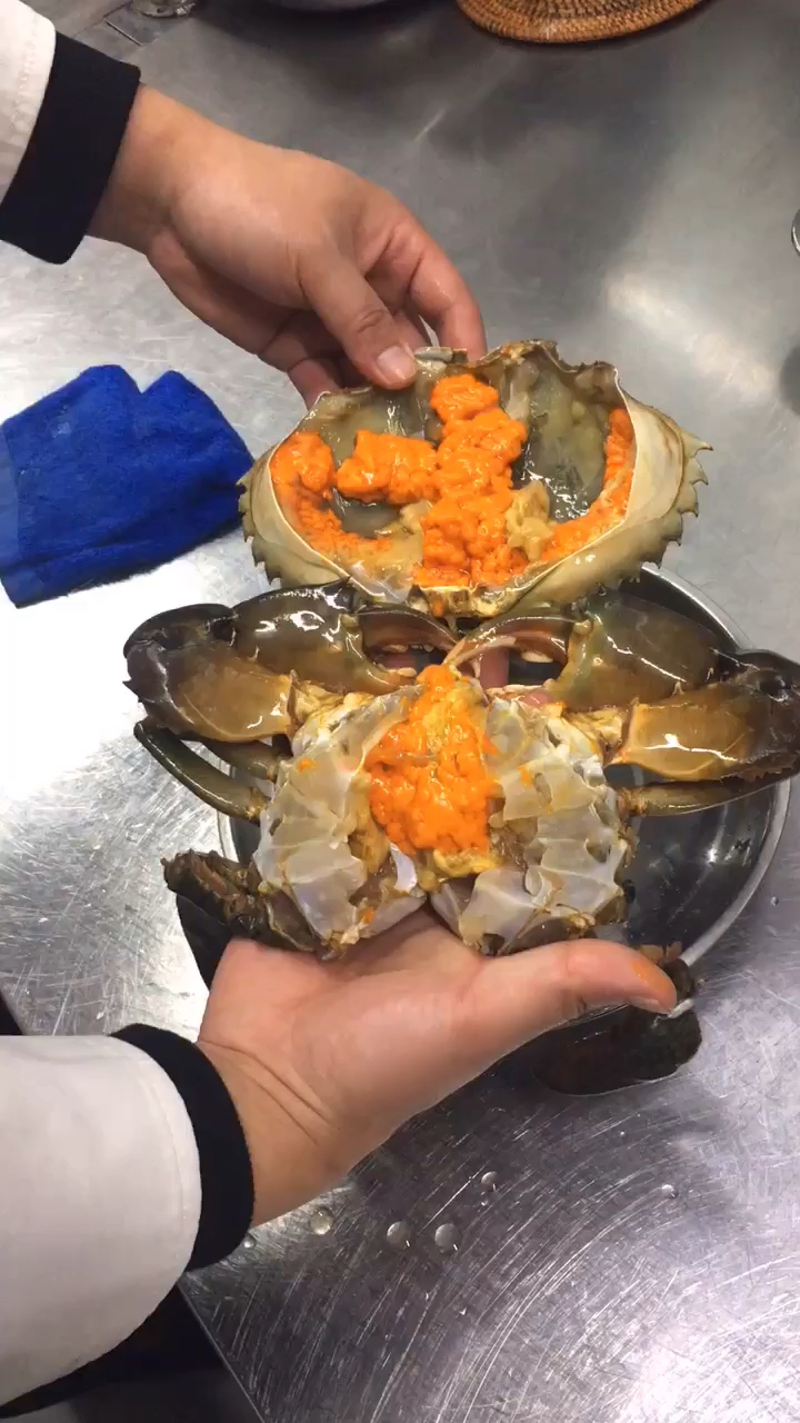 这应该是青膏蟹里的王者了吧91-度小视