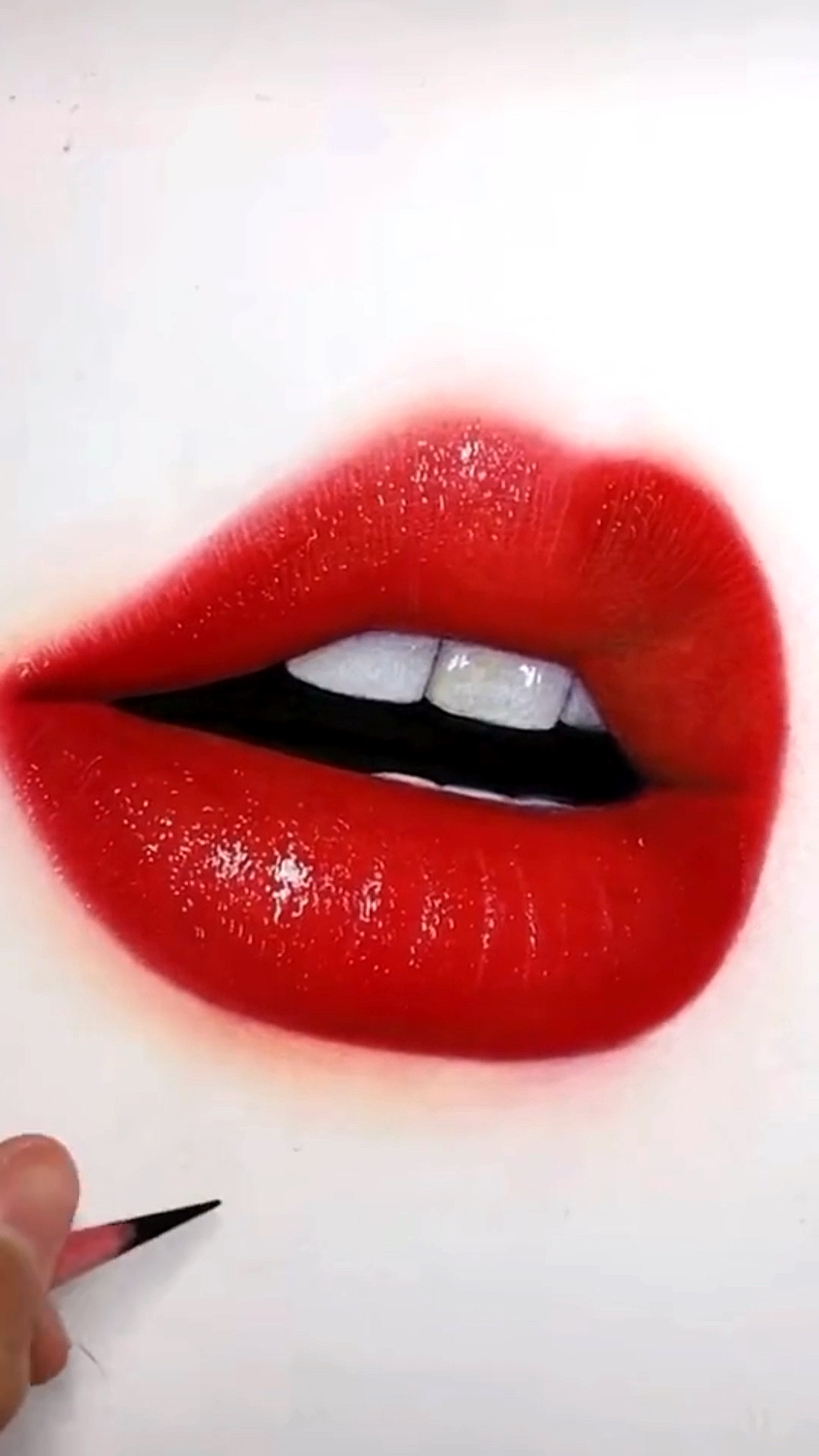 我要上热门#艺术作品欣赏,性感嘴唇,点赞支持一下哦,一起感受艺术的