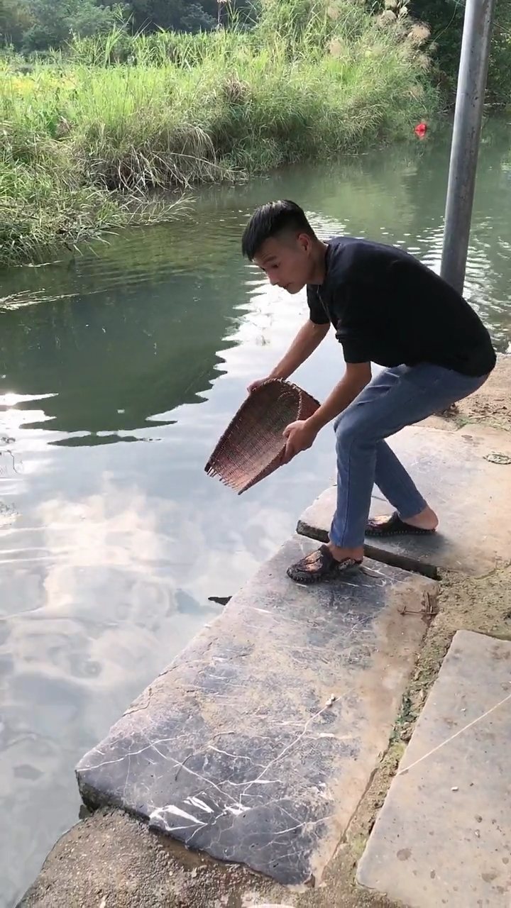 你觉得这种方法能抓到鱼吗?