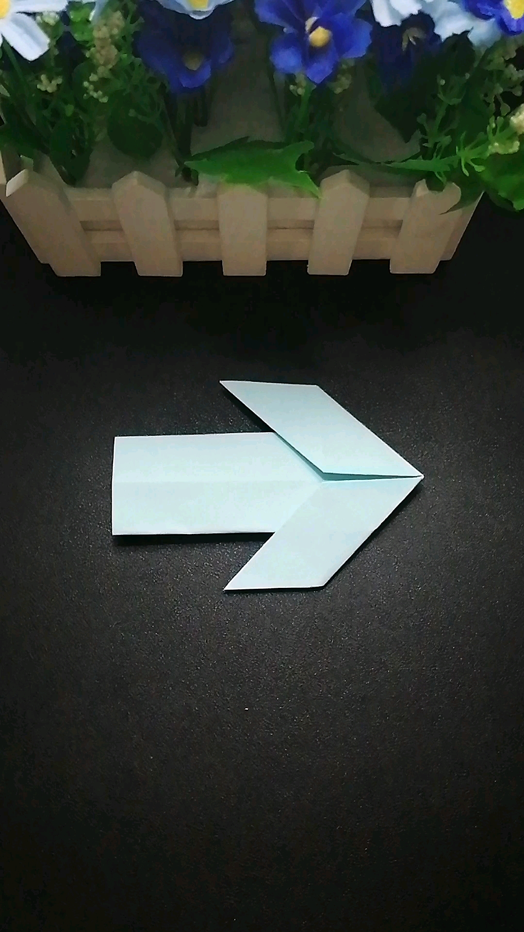 手工折纸教程#箭头的折纸折法