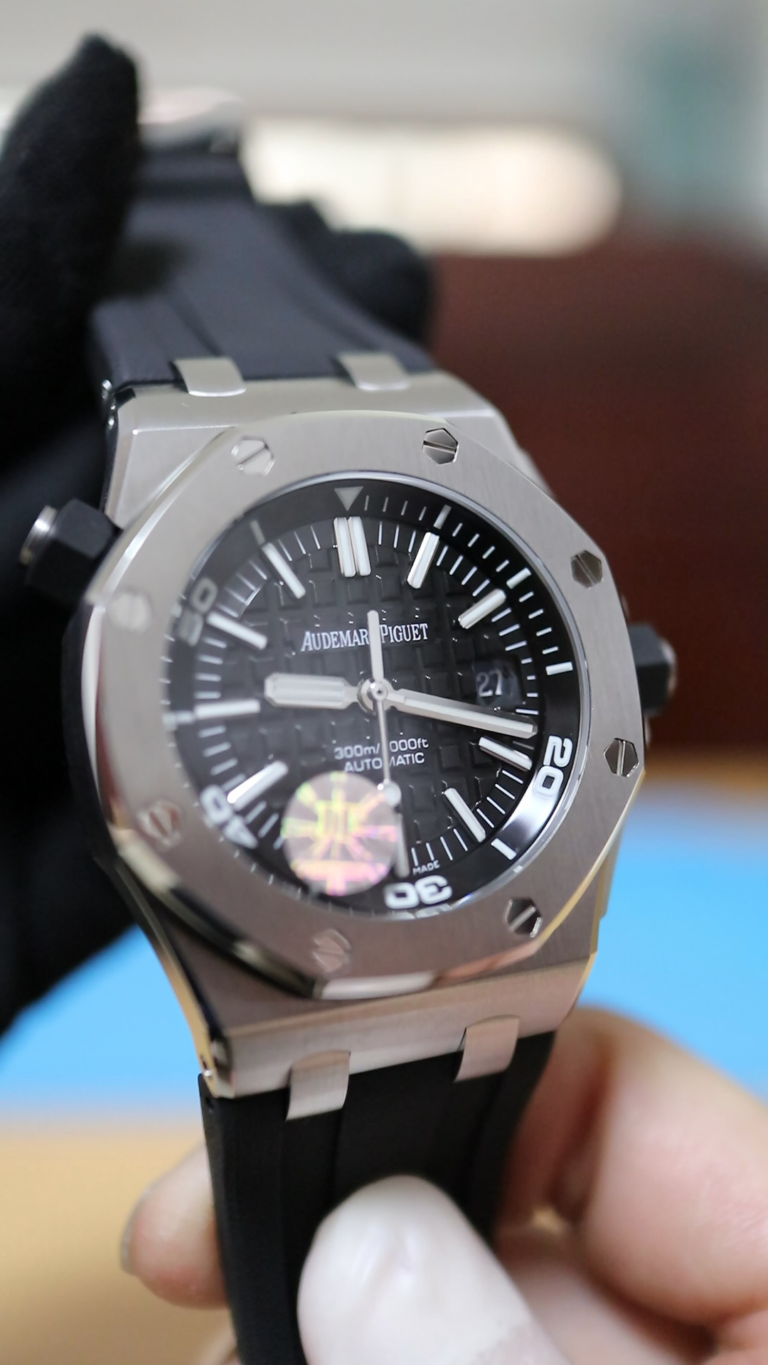 爱彼爱彼皇家橡树离岸型15703st鉴赏尊贵潜水表领域中的常青树搭载