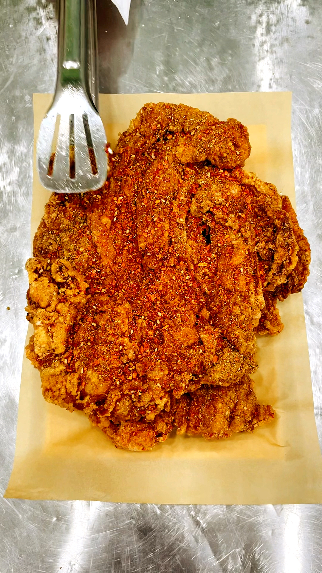 铁板鸡架#铁板鸡架夜市摆摊忙不停