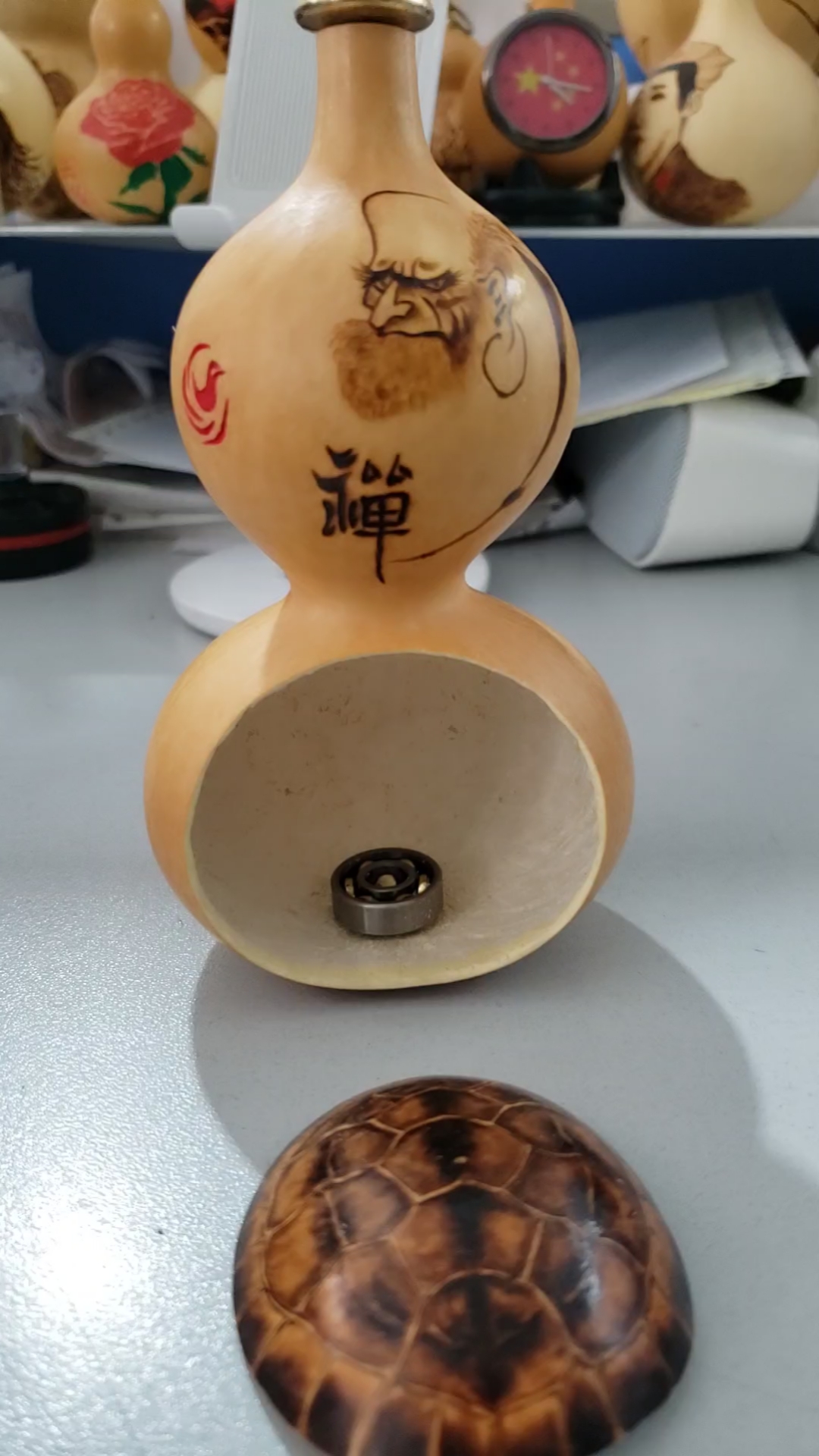 烙画葫芦~倒流香炉
