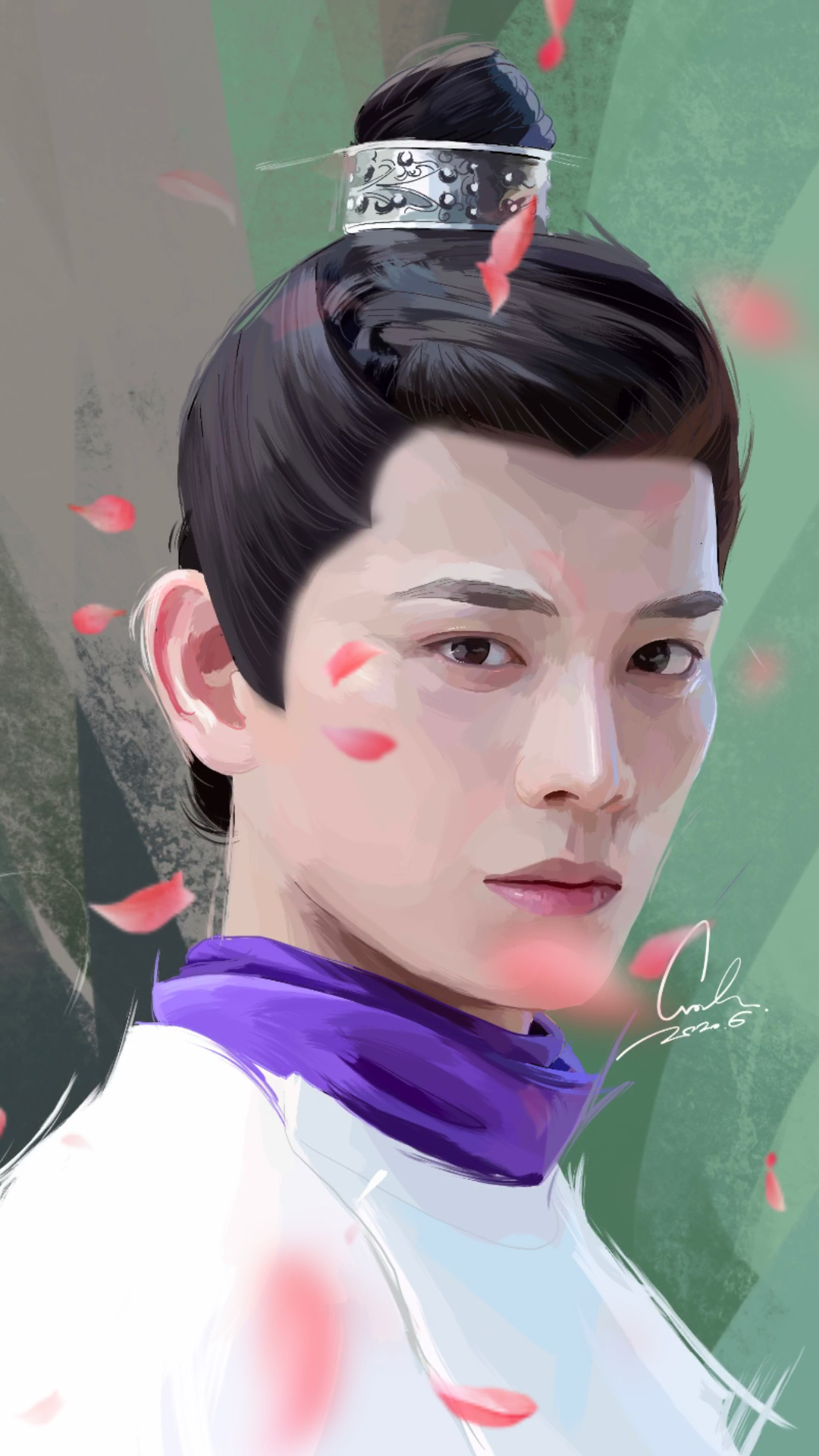 化妆前化妆后#传闻中的韩烁,是这样吗【手绘/丁禹兮】