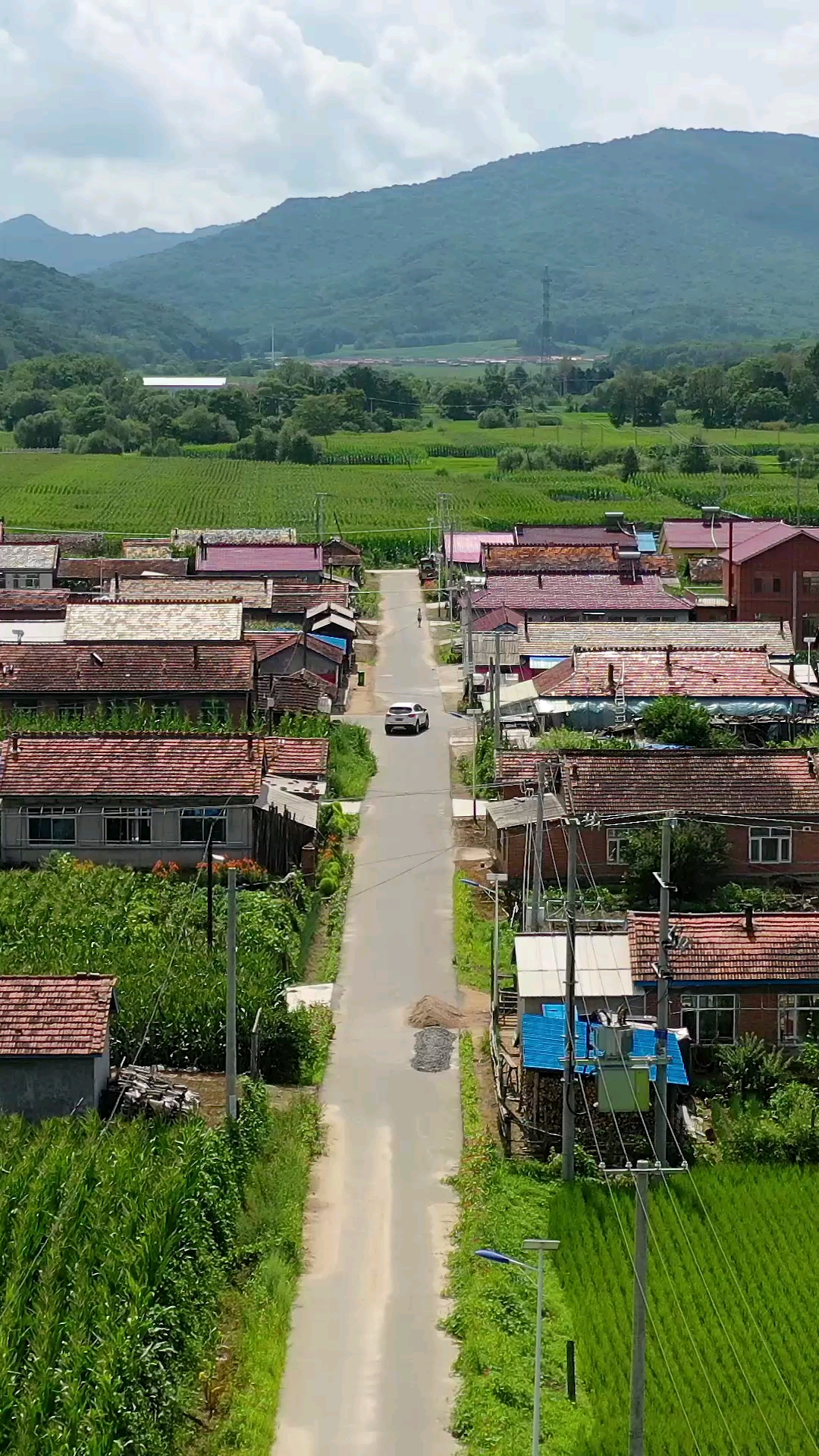 航拍吉林#舒兰市新安乡桃源村