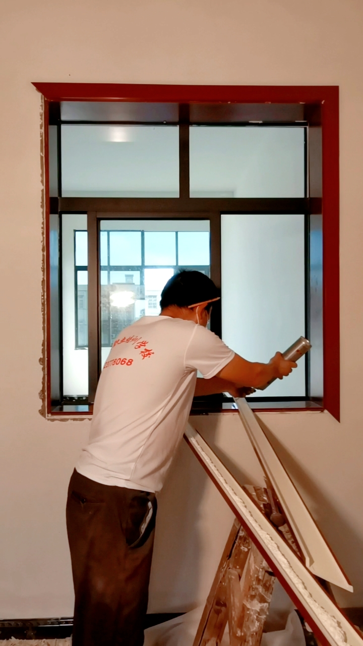 包窗套#包窗套有缝隙用这个方法方便使用!