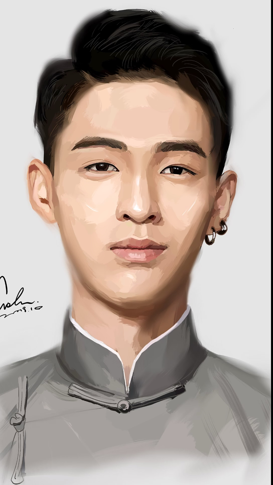 德云社#德云女孩看过来.【手绘-秦霄贤】-度小视