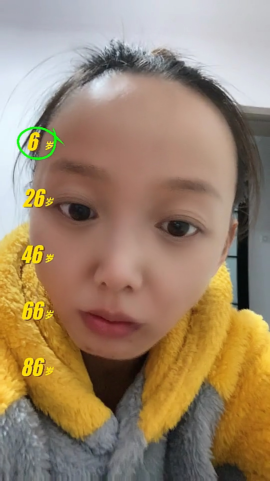 天庭饱满地阁方圆一看就是有福之人