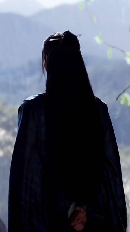 山河令#老温的背影多数都是黑色的