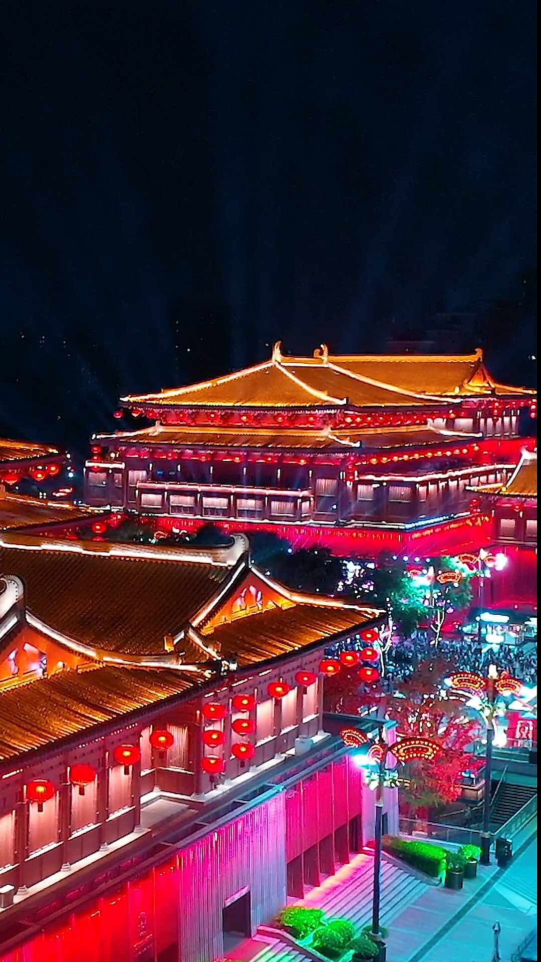 西安大唐不夜城.