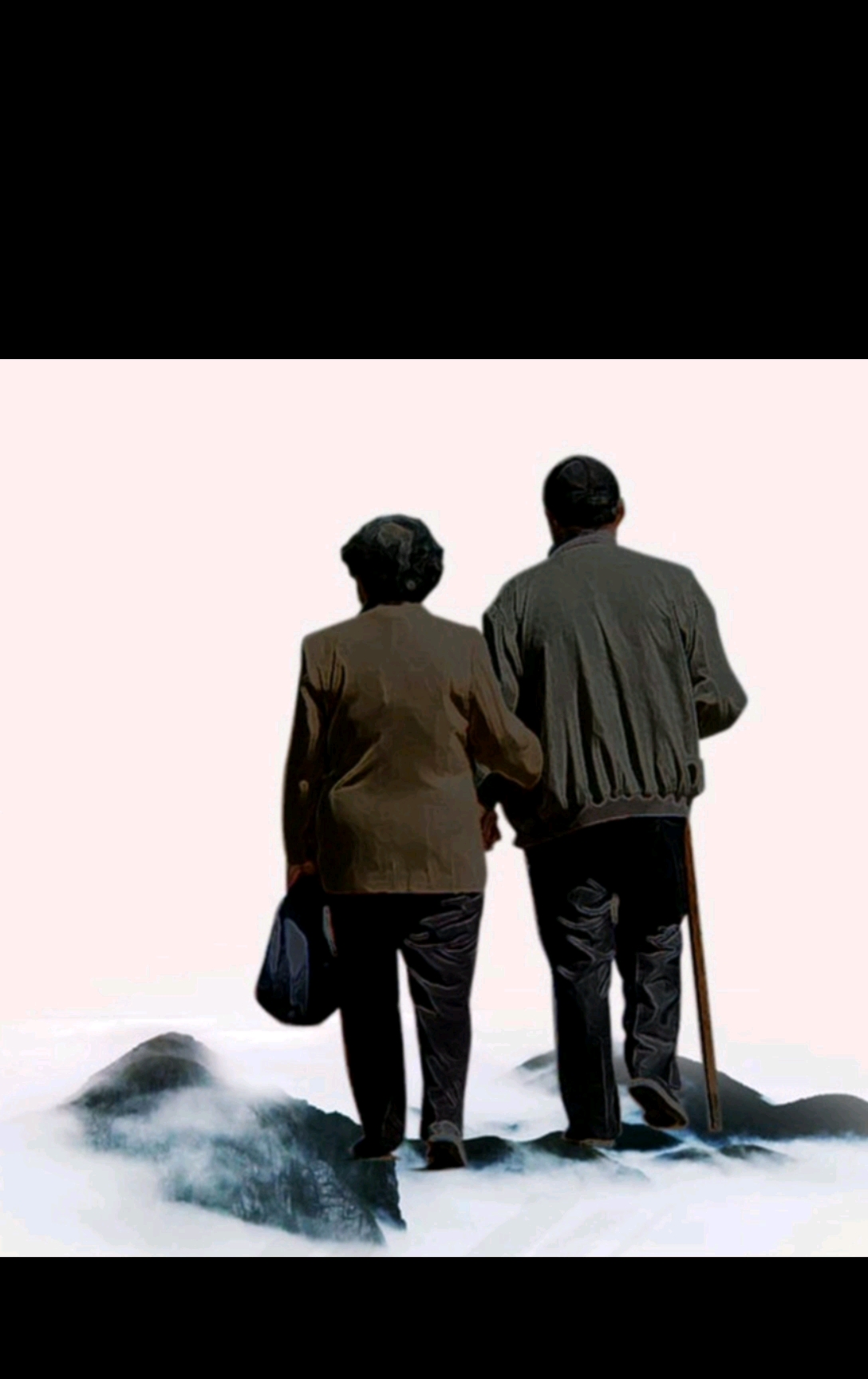 父爱如山#当父母老了,我们长大了.