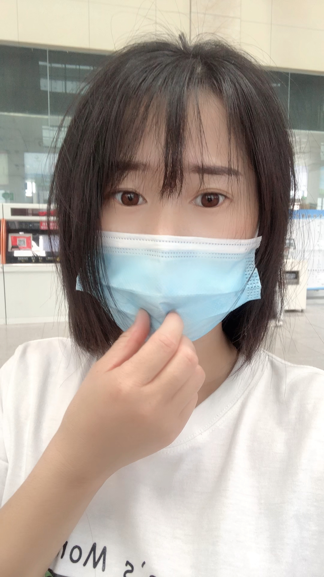 口罩摘下的一瞬间…你喜欢吗