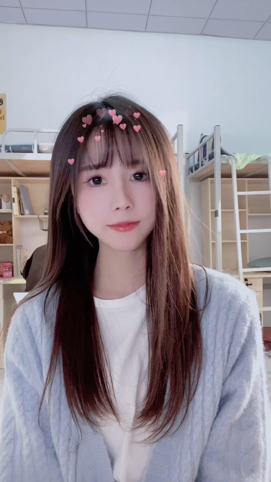 宿舍林小珂客官不可以手势舞今天也是可可爱爱的哦