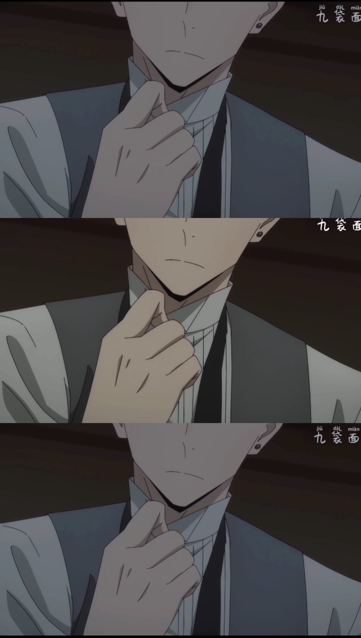 动漫#扯领带真的太帅了