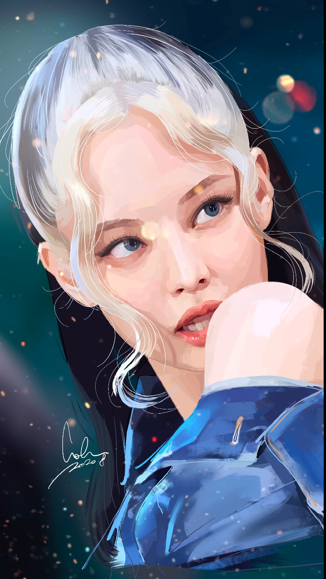 blankpink#希望你能冷静看完【手绘金智妮】-度小视