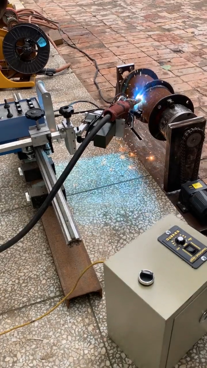 自动二保焊没有缺点,只要有丝干就完了.