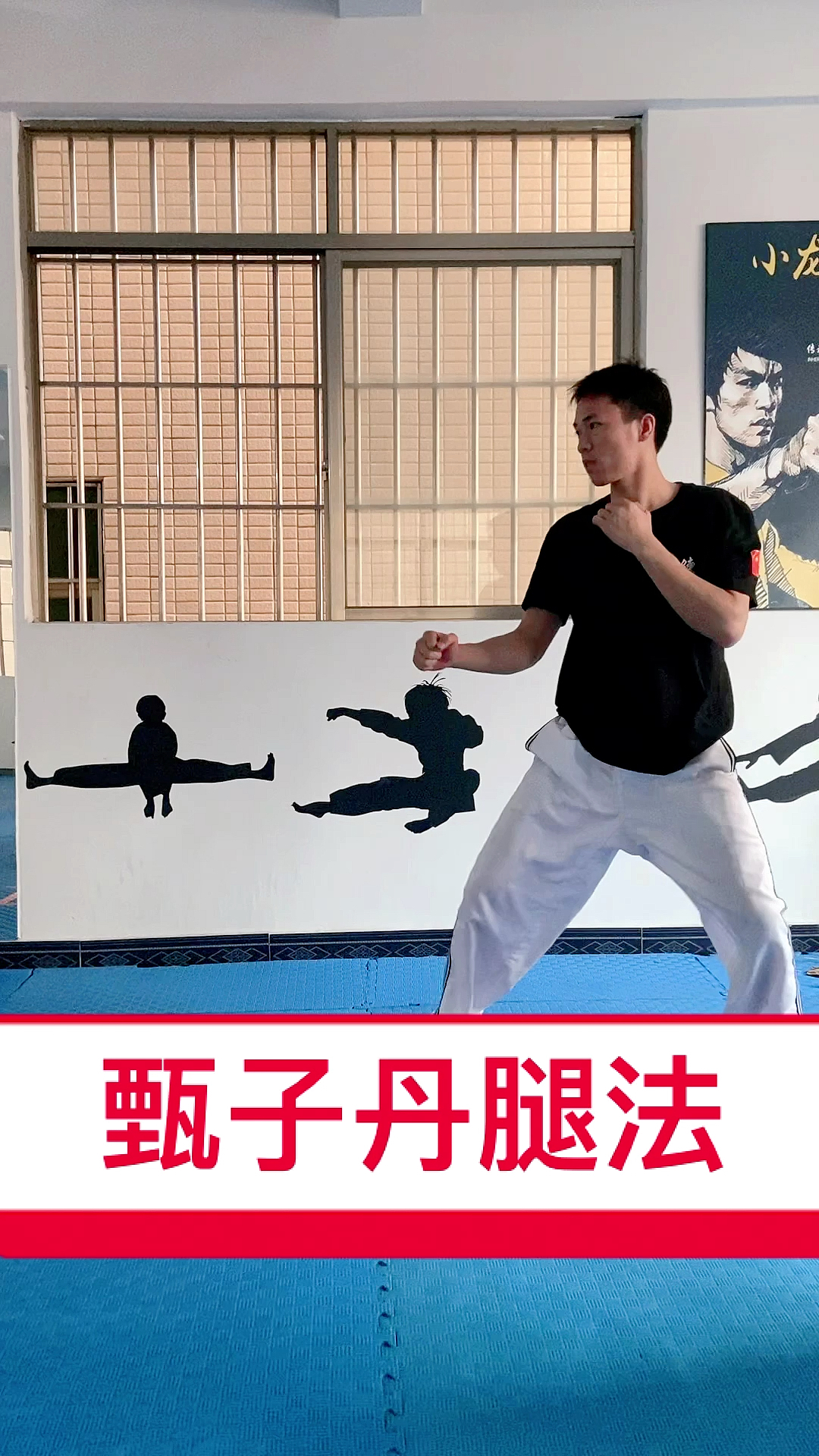 这是高手#甄子丹腿法教学!