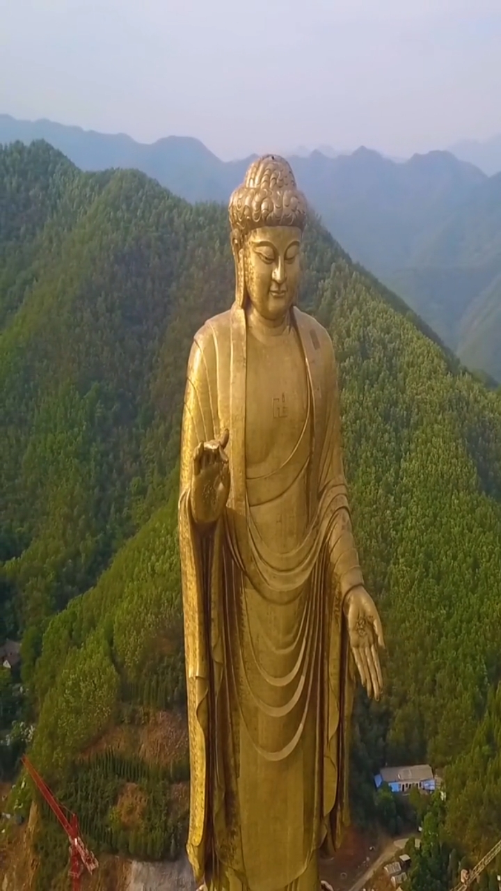 河南大佛#这才是世界第一高的大佛建筑!-度小视